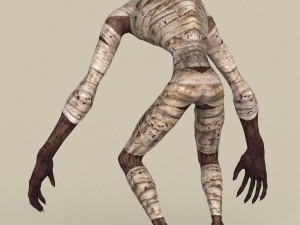 game ready fantasy mummy 3D Модель