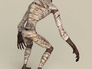 game ready fantasy mummy 3D Model