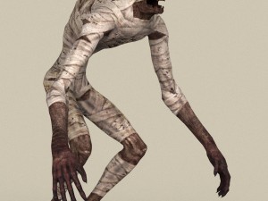 game ready fantasy mummy 3D Модель