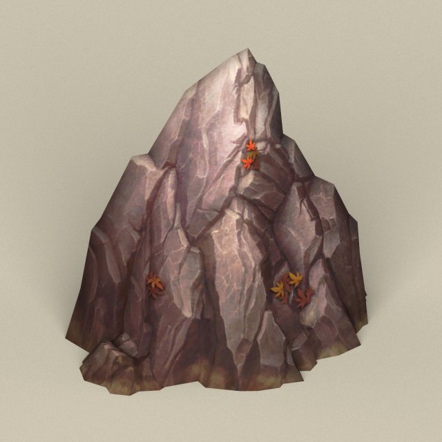 game ready stone rock 03 Modelo 3D .c4d .max .obj .3ds .fbx .stl .blend 