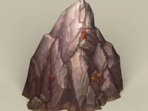 gra gotowa do gry Stone Rock 03 Model 3D