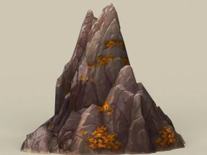 game ready stone rock 04 3D Model