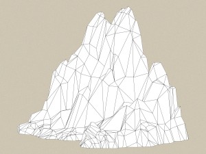 game ready stone rock 04 3D Model