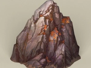 gra gotowa do gry Stone Rock 05 Model 3D