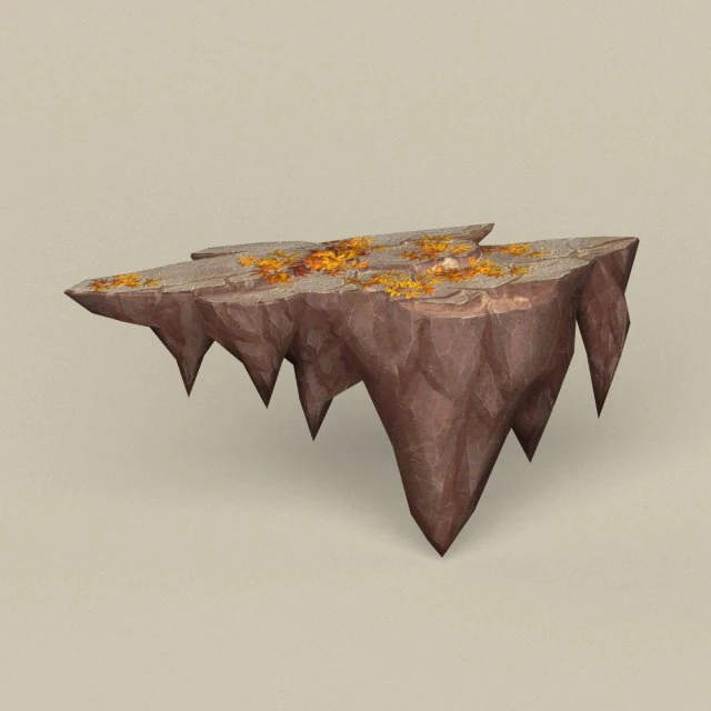 game ready stone rock 07 3D Model .c4d .max .obj .3ds .fbx .stl .blend 