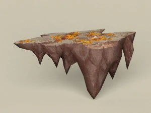 gra gotowa do gry Stone Rock 07 Model 3D