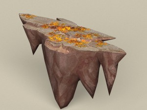game ready stone rock 07 3D Model