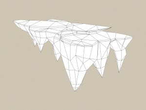 game ready stone rock 07 3D Model