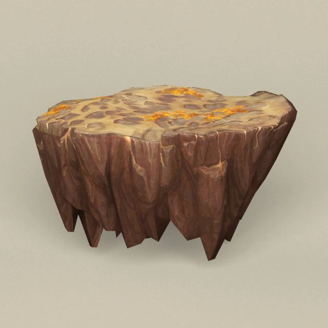 game ready stone rock 09 3D Model .c4d .max .obj .3ds .fbx .stl .blend 