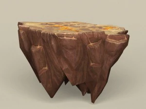 game ready stone rock 09 3D Model