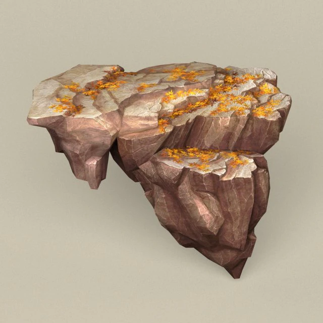game ready stone rock 10 3D Model .c4d .max .obj .3ds .fbx .stl .blend 