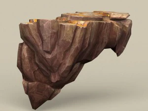game ready stone rock 10 3D Model