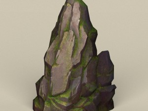 game ready stone rock 12 3D Модель