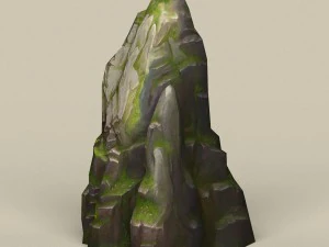 game ready stone rock 13 3D Model