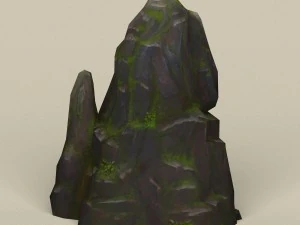 game ready stone rock 13 3D Model