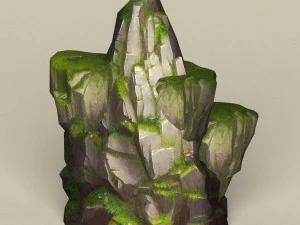 gra gotowa do gry Stone Rock 14 Model 3D