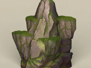 Spielbereiter Steinfelsen 14 3D Modell