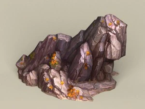 game ready stone rocks collection 3D Model