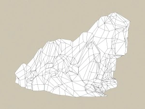 game ready stone rocks collection 3D Model