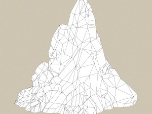 game ready stone rocks collection 3D 모델