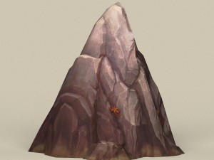 game ready stone rocks collection 3D 모델