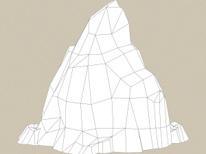 game ready stone rocks collection 3D 모델