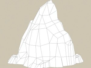 game ready stone rocks collection 3D Model