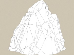 game ready stone rocks collection 3D 모델
