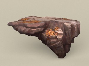 game ready stone rocks collection 3D 모델