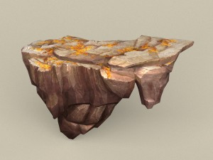 game ready stone rocks collection 3D 모델