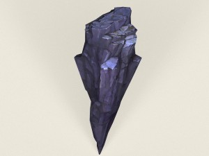 low poly stone rock 08 3Dモデル