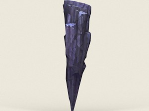 low poly stone rock 08 3Dモデル