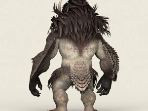 game ready fantasy owl 3D Model