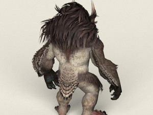 game ready fantasy owl 3D 模型