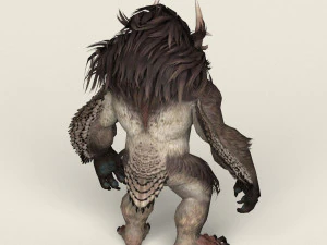 game ready fantasy owl 3D Model