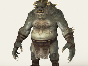 game ready fantasy beast 3D Модель