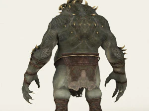 game ready fantasy beast 3D Model