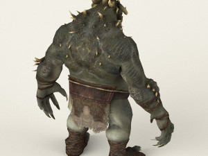 game ready fantasy beast Modelo 3D