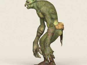 game ready goblin 3D Model