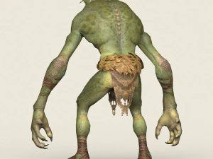 game ready goblin 3D Model