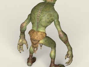 game ready goblin 3D Модель