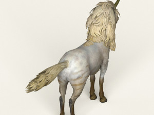 game ready unicorn 3D मॉडल