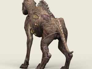 game ready ghost wolf 3Dモデル