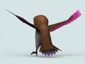 fantasy owl Modelo 3D