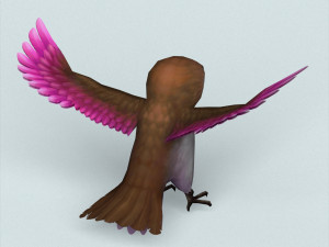 fantasy owl Modelo 3D
