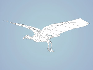 fantasy vulture Model 3D