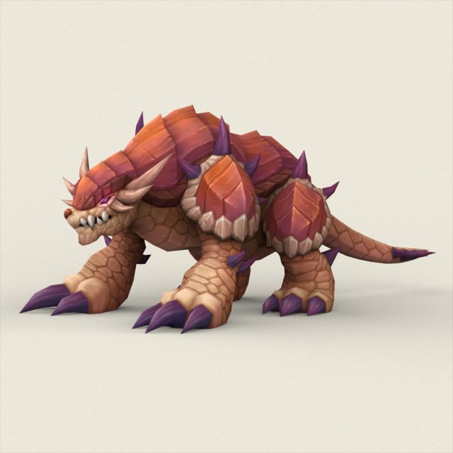 fantasy monster animal Modello 3D .c4d .max .obj .3ds .fbx .stl .blend 