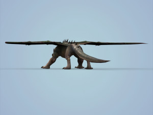 fantasy monster dragon Model 3D
