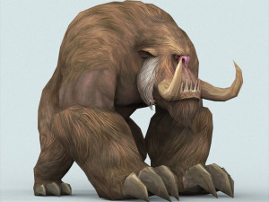 fantasy monster monkey 3Dモデル