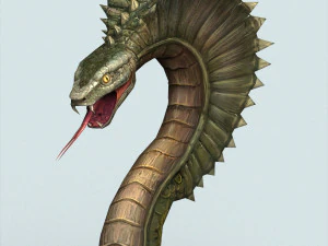 fantasy monster python 3D Model